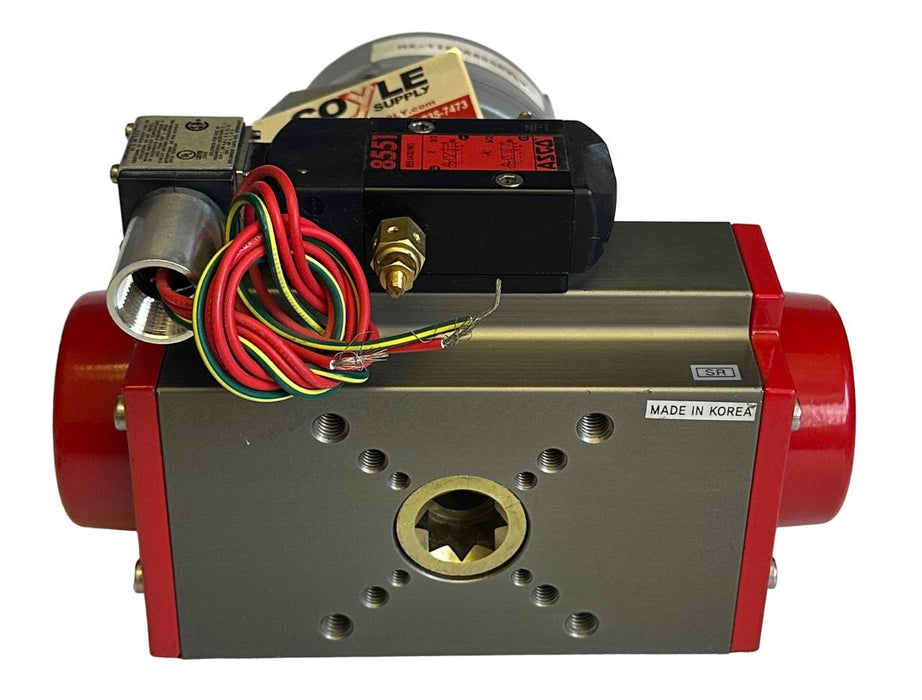 NEW TRIAC CONTROLS 2R80SR6LT SPRING RETURN ACTUATOR W/ StoneL QX2VE02SGA SWITCH