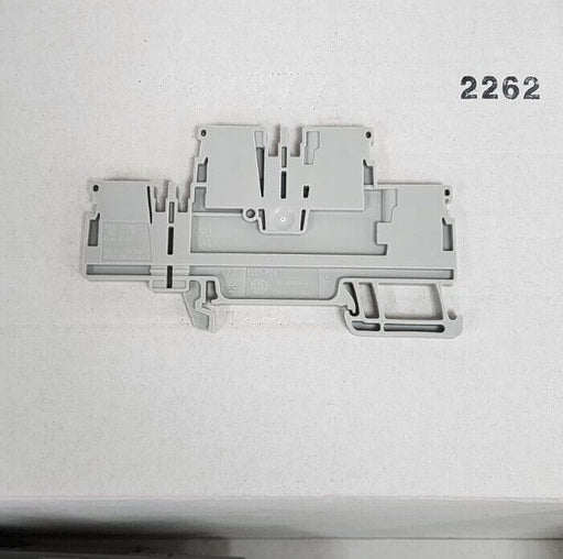 BOX OF 37 NEW ALLEN BRADLEY 1492-PD3 /A IEC FEED-THROUGH PUSH-IN TERMINAL BLOCKS