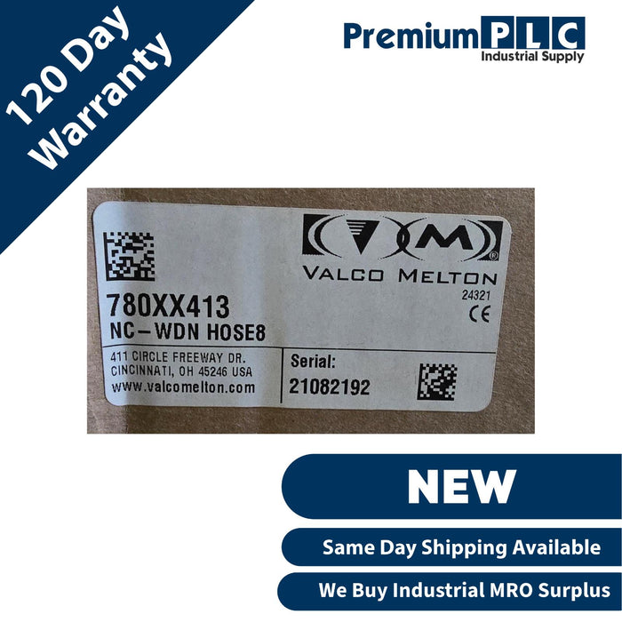 NEW VALCO MELTON 780XX413 ECOSTITCH HOT MELT RUGGED WASHDOWN HOSE 8FT 780XX019