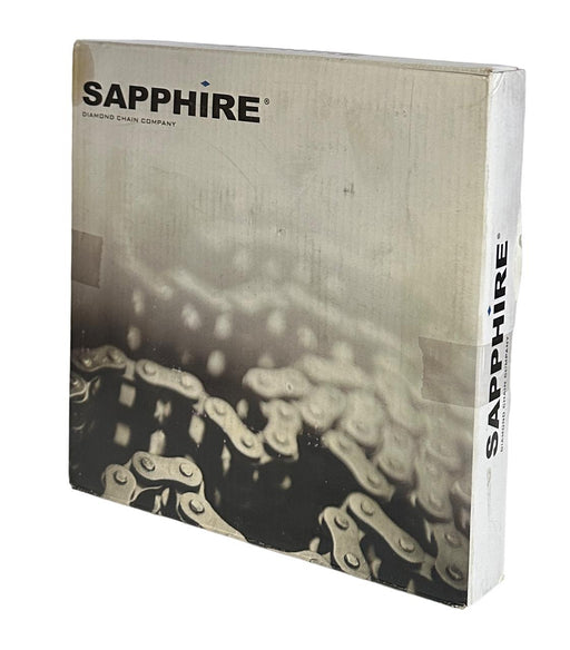 NEW DIAMOND RSC-10B-1-R-10FT / RSC10B1R10FT SAPPHIRE ROLLER CHAIN RIVETED 10FT