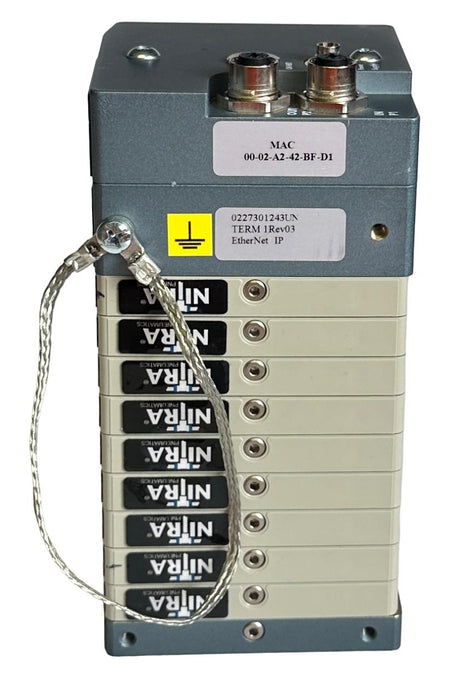NEW NITRA CMV-E1X-4X EtherNet/IP MODULE W/ 9 CMV-A3L-A2 MODULAR VALVES CMV-C4X