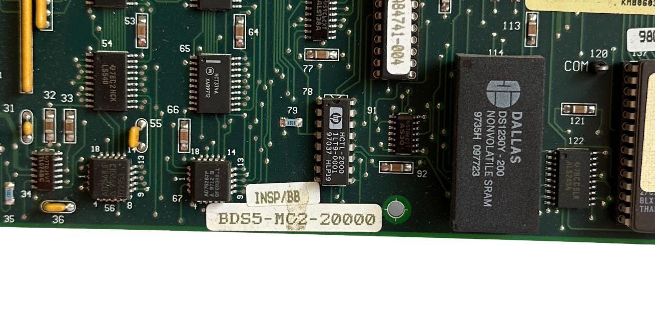 MITSUBISHI BDS5-MC2-20000 / BDS5MC220000 CONTROL BOARD BDS5-MC2 A-84121-2 REV. 7