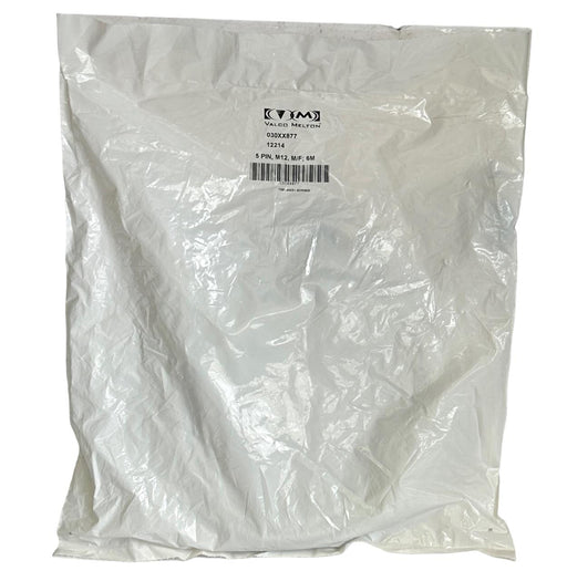 NEW VALCO MELTON / CINCINNATI 030XX877 5-PIN M12 M/F 6M CONNECTOR CABLE SEALED