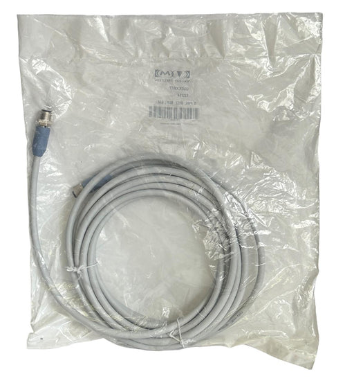 NEW VALCO MELTON / CINCINNATI 030XX877 5-PIN M12 M/F 6M CONNECTOR CABLE SEALED