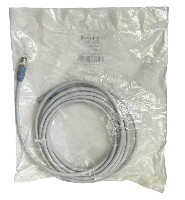 NEW VALCO MELTON / CINCINNATI 030XX877 5-PIN M12 M/F 6M CONNECTOR CABLE SEALED
