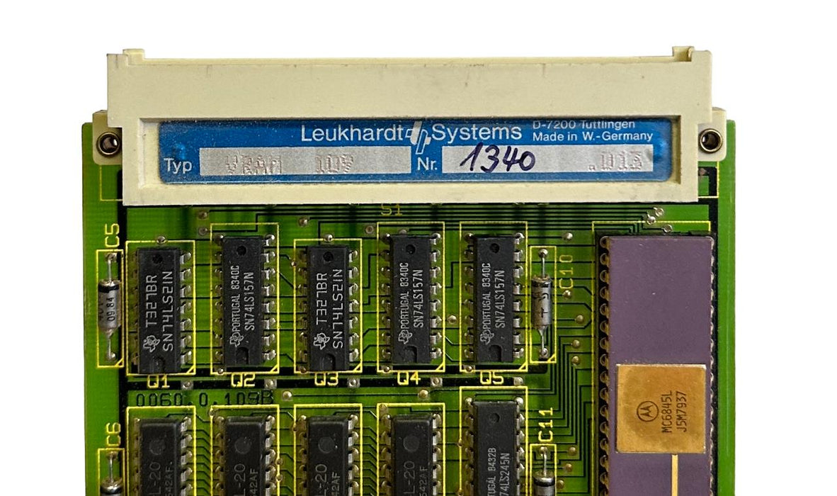 LEUKHARDT SYSTEMS VRAM-109 / VRAM109 VRAM BOARD BAS 0060.0.109B
