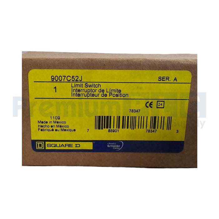 NEW SQUARE D 9007C52J SER. A HEAVY DUTY 9007 LIMIT SWITCH BODY ONLY (READ)