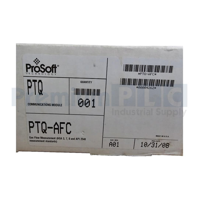 NEW ProSoft PTQ-AFC PROTALK LIQUID & GAS FLOW COMPUTER MODULE FOR QUANTUM SERIES