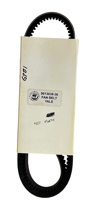 NEW YALE 9013038-36 / 901303836 OEM FAN BELT FOR FORKLIFT