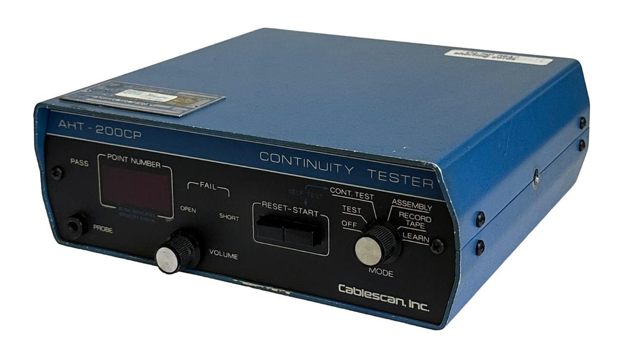 Cablescan Inc AHT-200CP / AHT200CP CONTINUITY TESTER 115V 48-62Hz