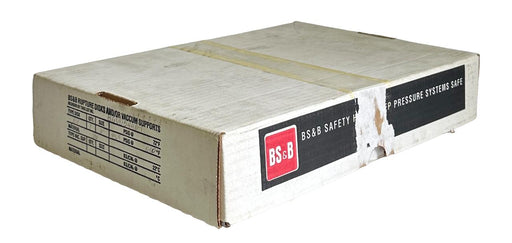 NEW BS&B A6005440-1 /A60054401 TYPE BV 6'' RUPTURE DISK 316SS 44.5PSIG