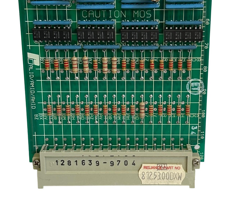 RELIANCE ELECTRIC 812.53.00 / 812.53.00DXW 24VDC INPUT MODULE ALID/AMID/AHID