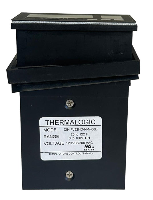 NEW THERMALOGIC DIN FJ32HD-N-N-68B / DINFJ32HDNN68B TEMPERATURE CONTROL 120/208V