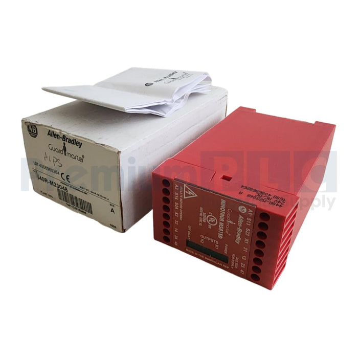 ALLEN BRADLEY 440R-M23048 /A Guardmaster MSR15D SAFETY RELAY 440RM23048 NSMP