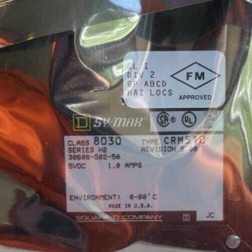 NEW SQUARE D 8030-CRM510 / 30608-502-50 Ser. H2 5VDC SY/NET NETWORK INTERFACE