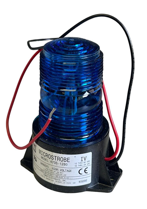 NEW HY SOURCE YALE 752511403 / YT752511403 BLUE STROBE LIGHT FOR FORKLIFT