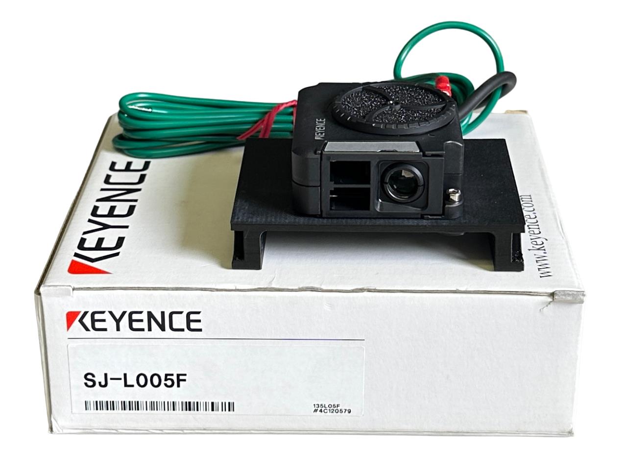 NEW KEYENCE SJ-L005F / SJL005F ANTI-STATIC COMPACT IONIZER FAN 12-24V 310-600mA