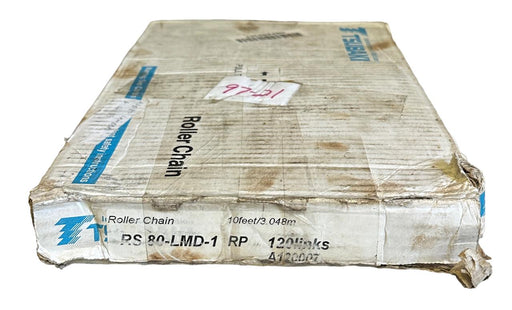 NEW TSUBAKI RS 80-LMD-1 RP / A120007 ROLLER CHAIN 10FT/3M 120 LINKS RS80LMD1RP