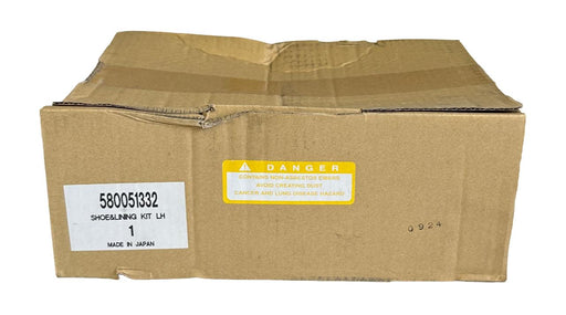 NEW YALE 580051332 / YT580051332 OEM SHOE AND LINING KIT LH FOR FORKLIFT