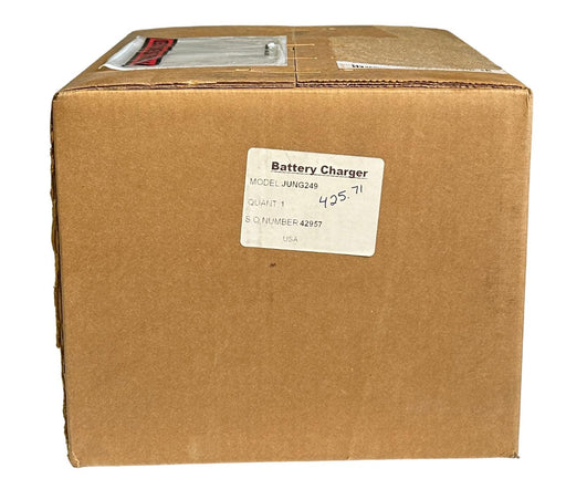 NEW JUNGHEINRICH JUNG249 OEM BATTERY CHARGER FOR FORKLIFT 24VDC/9A 117VAC/3A