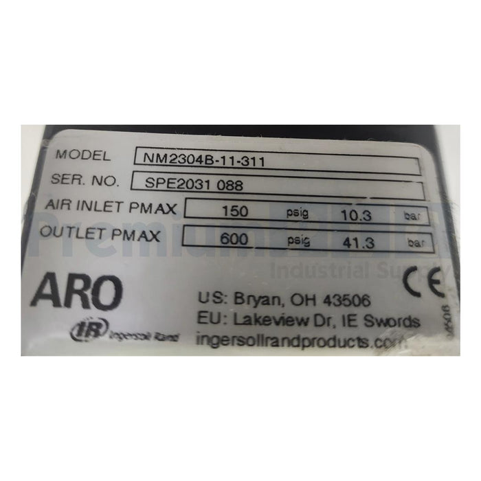 NEW ARO NM2304B-11-311 N-SERIES 3" 4:1 SS AIR-OPERATED PISTON DRUMP PUMP 637010