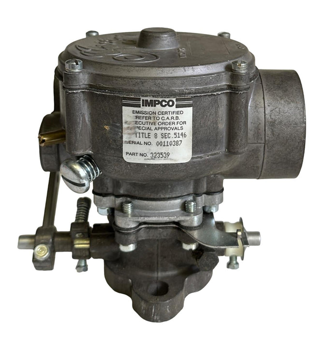 NEW HYSTER IMPCO 323539 / HY323539 OEM PROPANE CARBURETOR FOR FORKLIFT