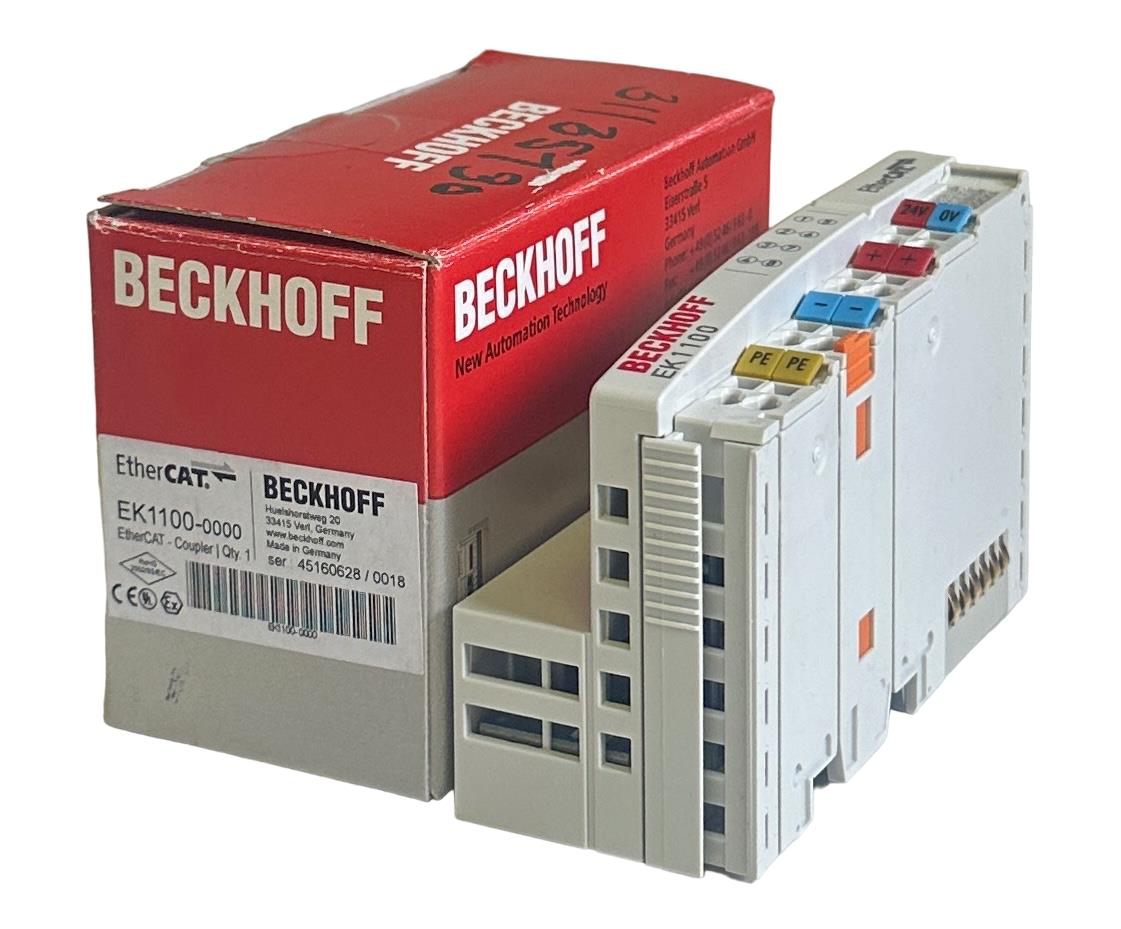 NEW BECKHOFF EK1100-0000 / EK1100 EtherCAT COUPLER MODULE 24VDC OEM