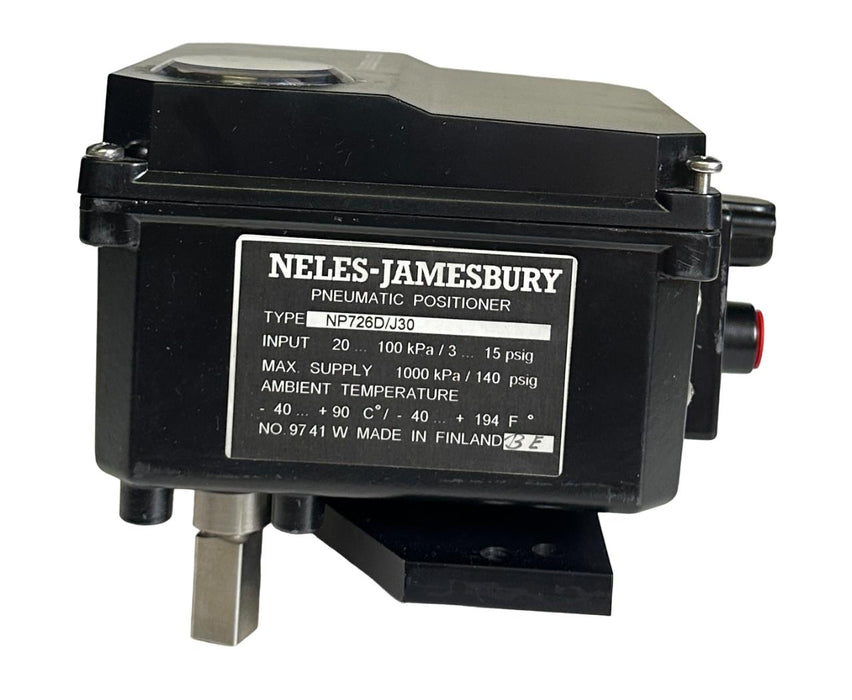 NEW NELES-JAMESBURY NP726D/J30 / NP726DJ30 NP SERIES PNEUMATIC POSITIONER NSMP