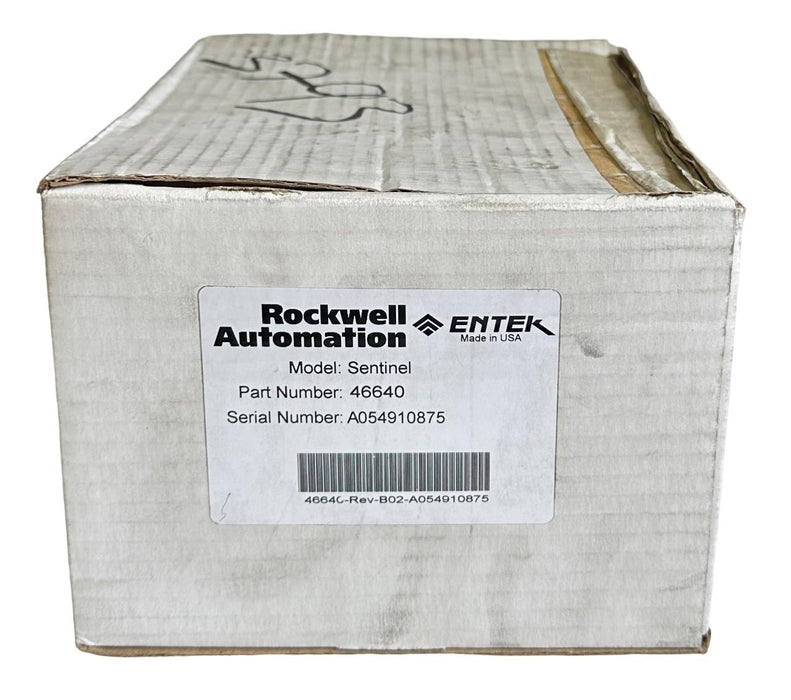 NEW ROCKWELL ENTEK 46640 Sentinel VIBRATION MONITOR Rev. B02 120/240VAC NSMP