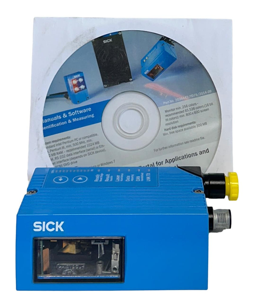 NEW SICK CLV630-1831S01 / 1056132 FIXED MOUNT BARCODE SCANNER CLV63x 18-30V NSNP