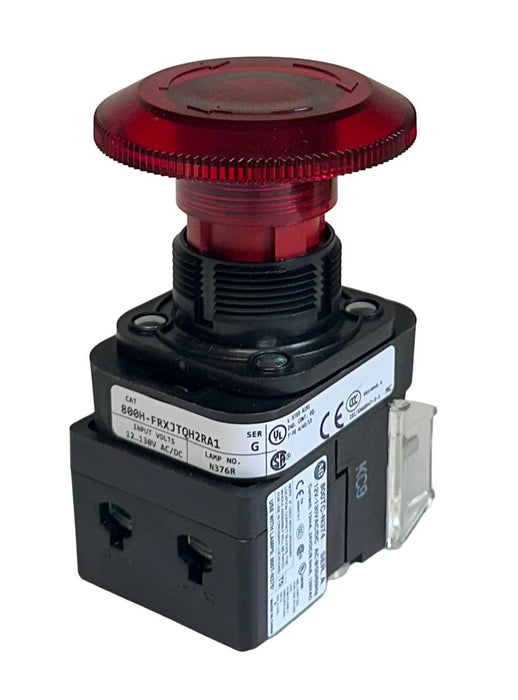 NEW ALLEN BRADLEY 800H-FRXJTQH2RA1 /G 30mm PUSH-PULL DEVICE 800H PUSHBUTTON NSMP