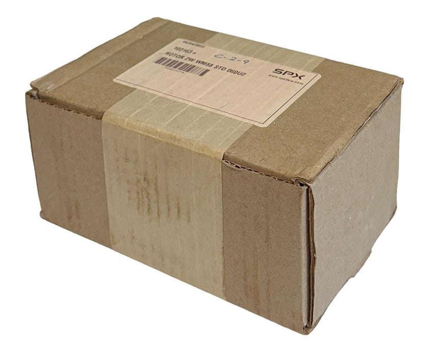 NEW SEALED SPX FLOW 102163+ ALLOY TWIN-BLADE ROTOR 2W WM88 STD 060U2 NSFS