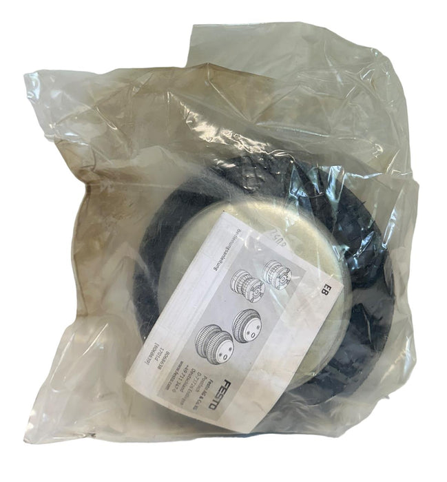 NEW FESTO EB-165-65 / 36487 BELLOW CYLINDER 8BAR SINGLE-ACTING 65mm STROKE NSMP