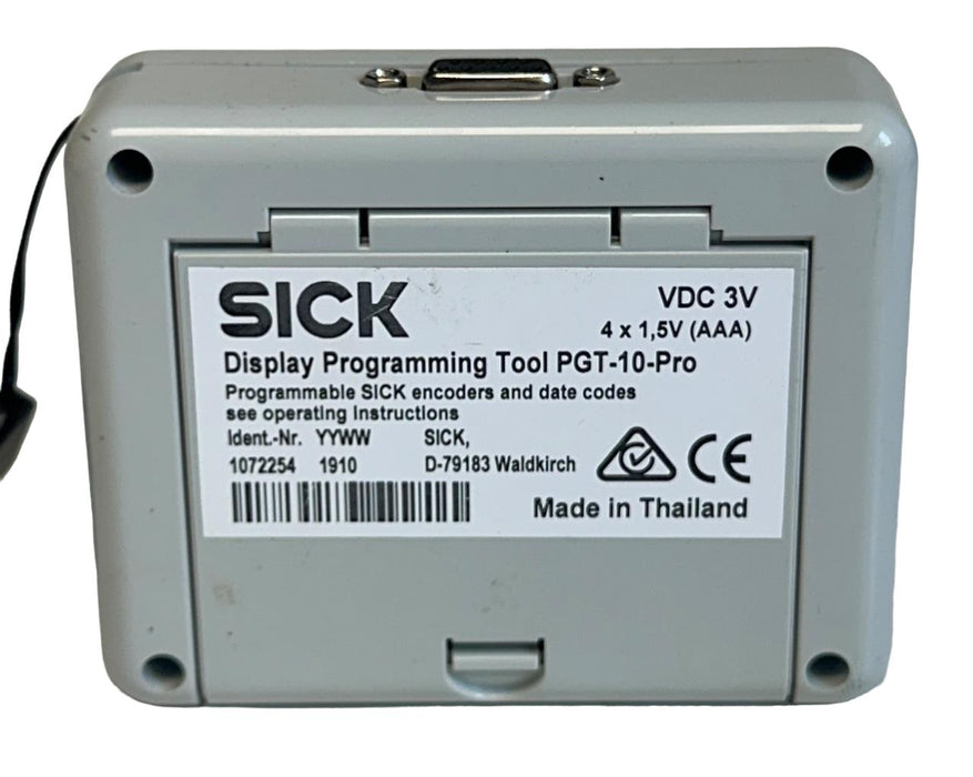 NEW SICK PGT-10-Pro / 1072254 HANDHELD DISPLAY ENCODER PROGRAMMING TOOL NSNP