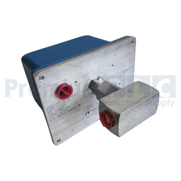 NEW OMEGA PV38-SS ELECTRONICALLY CONTROLLED PROPORTIONING VALVE 3/8", 1/2" NPTF