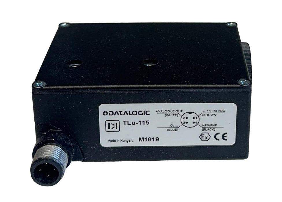 NEW DATALOGIC TLu-115 / 964401100 CONTRAST SENSOR 9mm PNP 10-30VDC M12 NSMP
