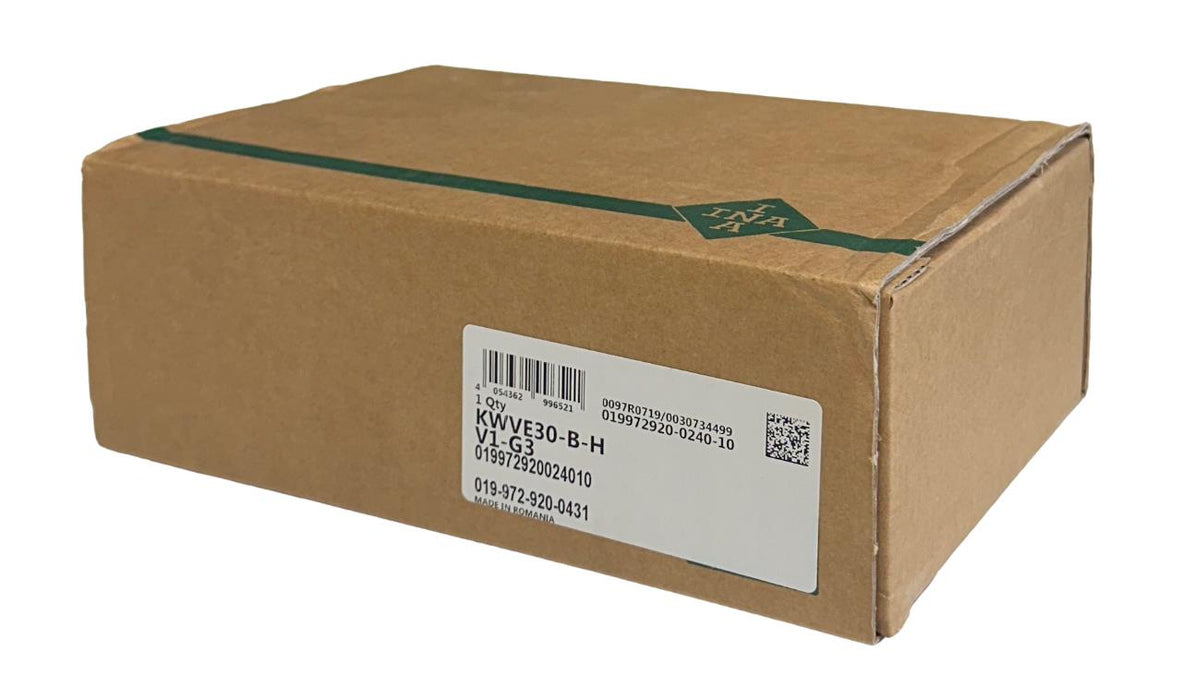 NEW INA KWVE30-B-H-V1-G3 / KWVE30BHV1G3 LINEAR BEARING CARRIAGE NSMP