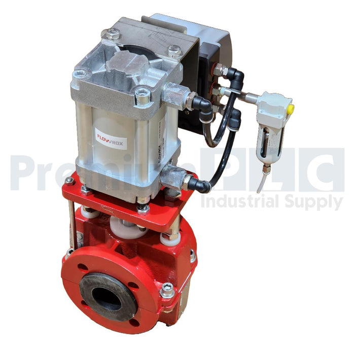 NEW VALMET FLOWROX PVE2AK150-601LX PINCH VALVE W/ ND9103HXV01 CONTROLL ...