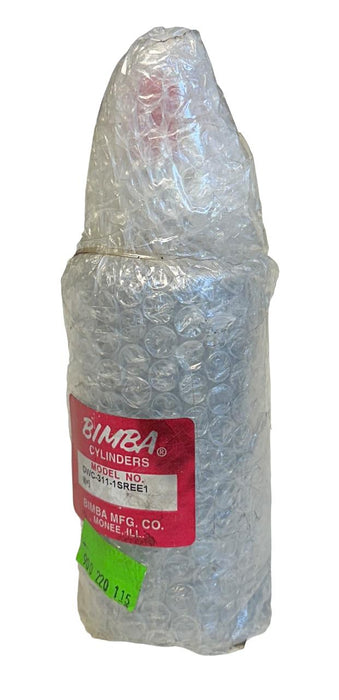 NEW BIMBA DWC-311-1SREE1 / DWC3111SREE1 PNEUMATIC CYLINDER 2'' BORE 1'' STROKE