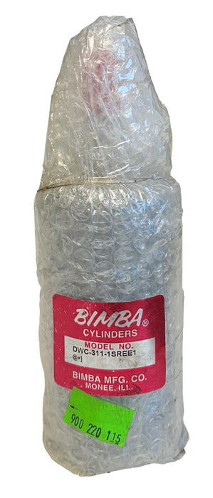NEW BIMBA DWC-311-1SREE1 / DWC3111SREE1 PNEUMATIC CYLINDER 2'' BORE 1'' STROKE