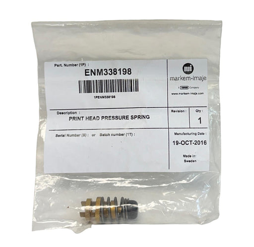NEW MARKEM-IMAJE ENM338198 OEM PRINTHEAD PRESSURE SPRING FOR PRINTER NSMP