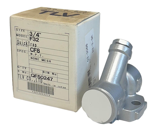NEW TLV MODEL F32 QuickTrap 3/4'' STEAM TRAP BODY CF8 SS NSMP