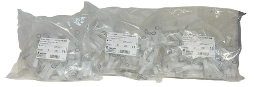 300 NEW SARSTEDT 72.730.006 / 72730006 SCREW-CAP MICRO TUBES 0.5mL SKIRTED NSFS