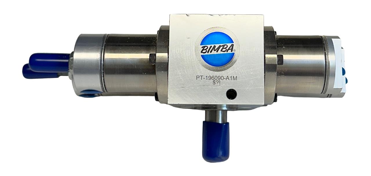 NEW BIMBA PT-196090-A1M / PT196090A1M PNEU-TURN ROTARY ACTUATOR B1-1/2'' NSNP