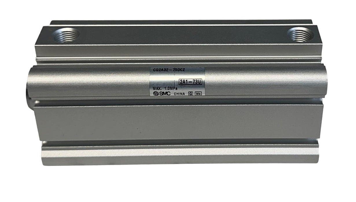 NEW SMC CQ2A32-75DCZ / CQ2A3275DCZ COMPACT PNEUMATIC CYLINDER 1.0MPa NSNP