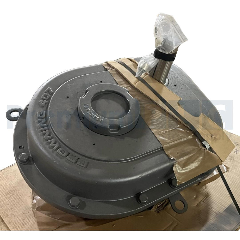 NEW BROWNING 407SMTP25B / PJ0008 HYDROIL SHAFT MOUNT SPEED REDUCER 25:1 RATIO
