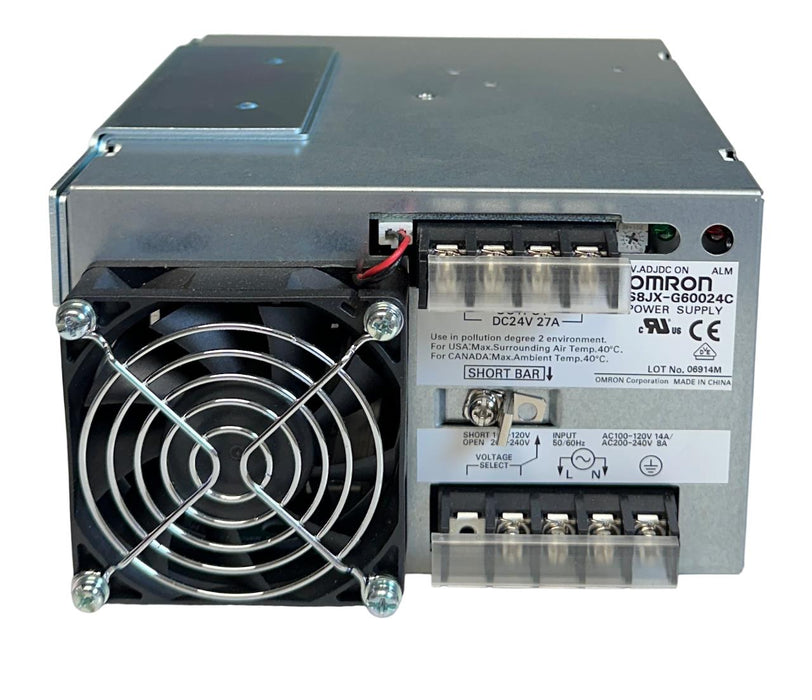 OMRON S8JX-G60024C / S8JXG60024C POWER SUPPLY 100-120V / 200-240VAC INPUT NSMP