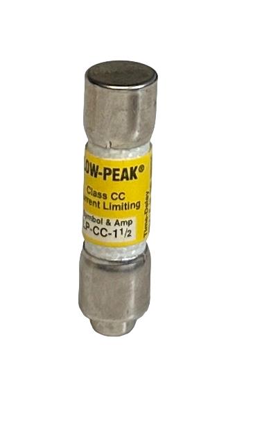 10 COOPER BUSSMANN LP-CC-1-1/2 / LPCC112 LOW PEAK CLASS CC FUSES 1.5A NSMP