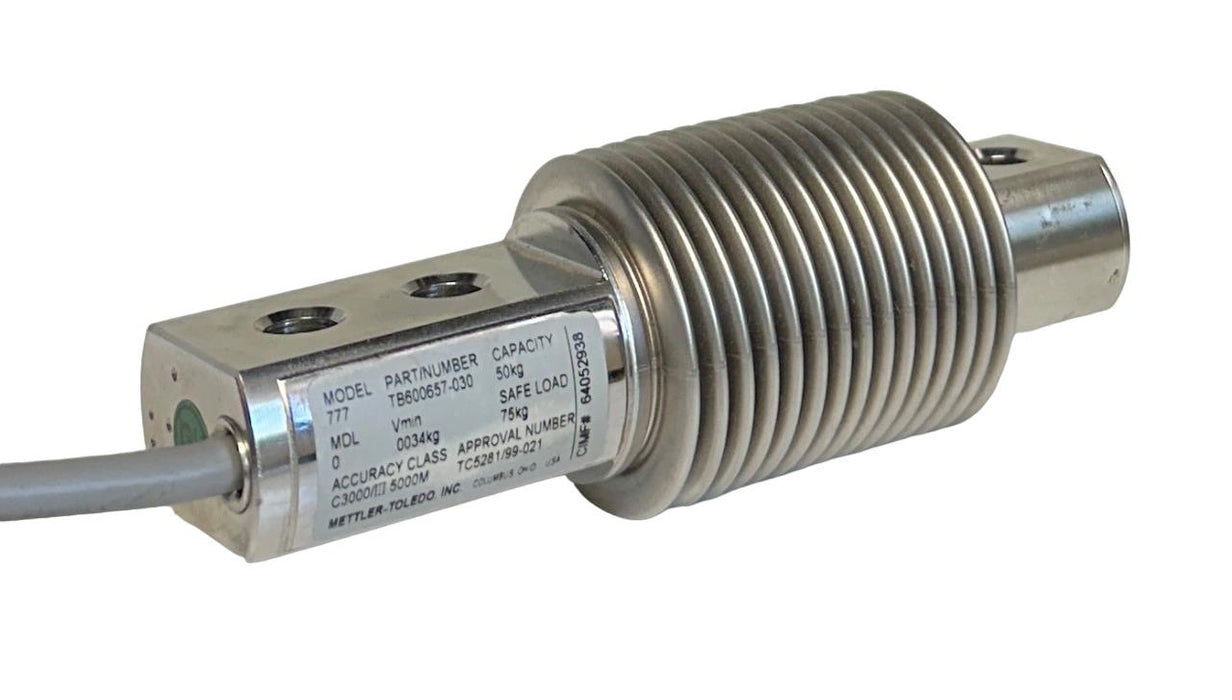 HBM METTLER TOLEDO TB600657-030 MODEL 777 LOAD CELL 777-50kg3mC3 Z6FC3/50kg NSNP