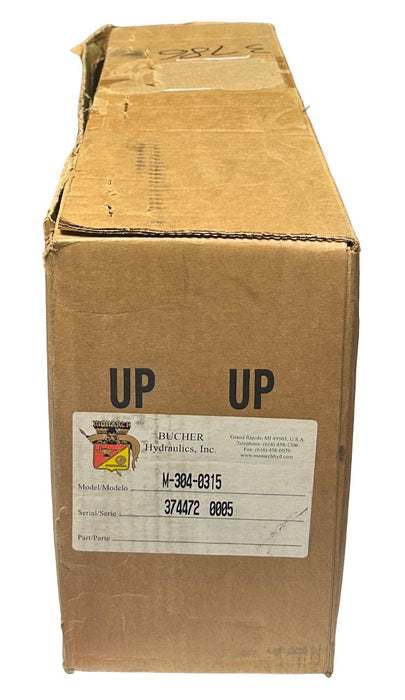 BUCHER HYDRAULICS M-304-0315 / 8120-S MONARCH Dyna-Jack POWER UNIT 24VDC NSMP